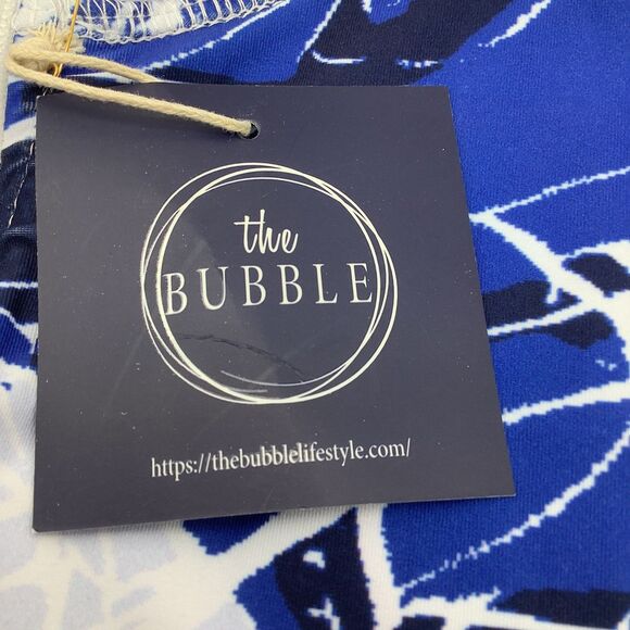 The Bubble Womens Hamilton Long Sleeve 1/4 Zip Pullover Blue Size Medium NWT‎ - Picture 6 of 10